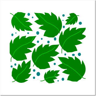 Green Leaves Posters and Art